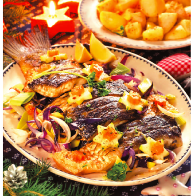 Vánoční kapr trochu jinak, třeba na víně…