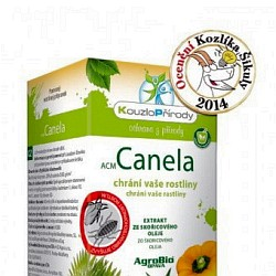 Přírodní přípravek  KP ACM CANELA je při ochraně rostlin pomocník pro celý rok!