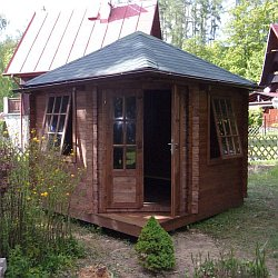 Zahradní chaty a domky