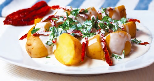Recepty - salát brambory