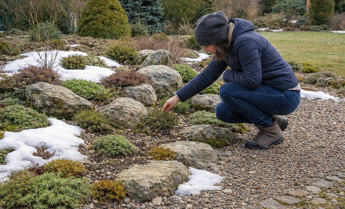 Kontrola rostlin, jejich vyčištění od odumřelých částí a případná výsadba nových druhů, to je jedna z důležitých prací na jaře.